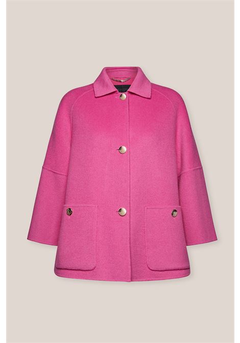 GIACCA DALLA LINEA A MANICA 3/4 CON TASCONI FRONTALI ELENA MIRO' COLLECTION | Giaccone | 8038Z000011N06